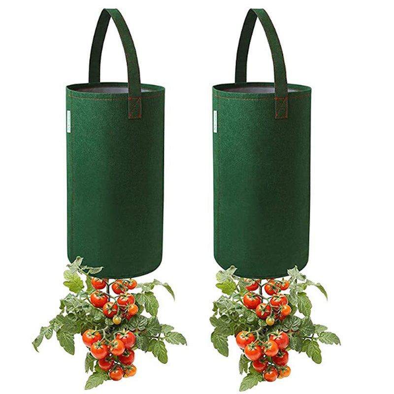 Felt Planting Bucket Plant Flower Nursery Bag