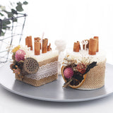 Man Yue Decoration Material Lace Linen Roll Linen Lace Rope Ribbon Gift Wrapping