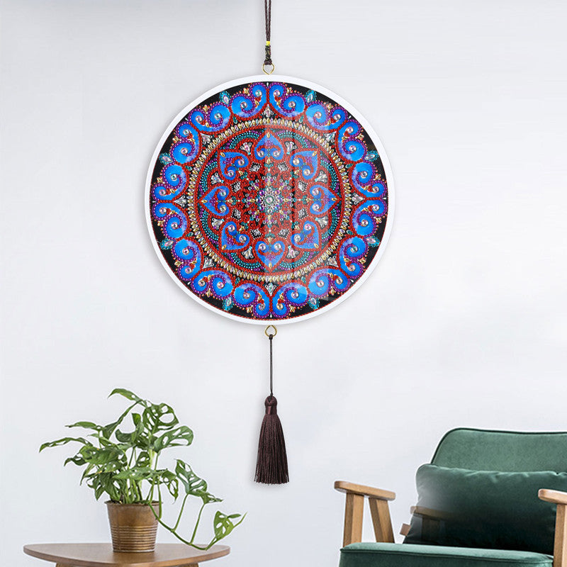 Children's Handmade Diy Circle Hanging Painting Diamond Painting