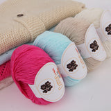 Children's Baby Wool Crochet Yarn Baby Woolen Yarn Skin-Friendly Knitting
