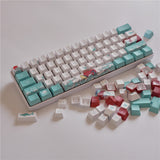 Coral Sea Keycap Mechanical Keyboard