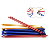 Big Eye Aluminum Crochet Hook Handmade DIY Knitting Tool Crochet Set