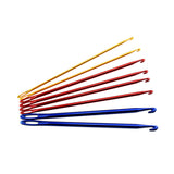 Big Eye Aluminum Crochet Hook Handmade DIY Knitting Tool Crochet Set