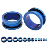 Ear Gauges Stud Earrings Women Alloy Ear Tunnels Plugs Piercing Jewelry Hollow Pulley Ear Stretchers Expander Plugs Tunnels