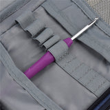 Empty Pouch Crochet Hook Storage Bag Big Capacity Knitting
