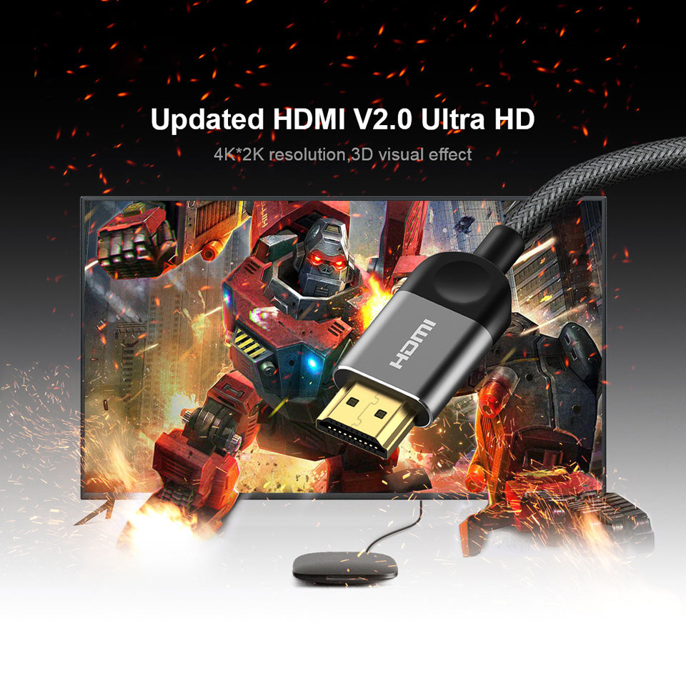 Qgeem HDMI кабели 1м 2м 5м HDMICable HDMI ба HDMI 2.0 4K кабели