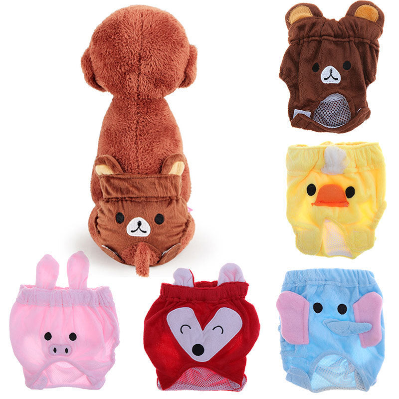 Памперсҳои Reusable Dog Шикам Банд пахта физиологии Underwe