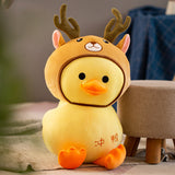 UNPUB - Duck in Animal Costume Soft Stuffed Plush Toy