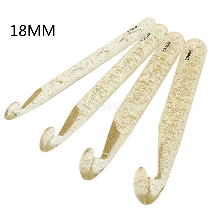 Knitting Tools New Sweater Knitting High-Grade Extra Thick ABS Transparent Crochet