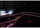 Car LED Atmosphere Light With Car USB Sole Cab Gap Light Bar