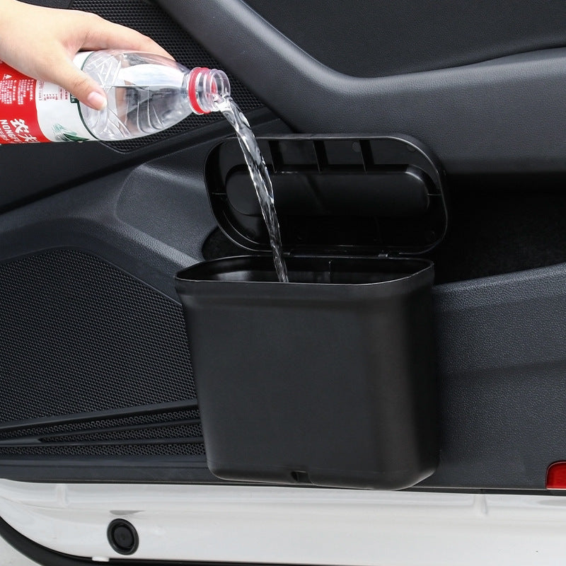 Suspended Vehicle-Mounted Trash Can In-Car Multifunctional Trash Can For Creative Vehicles