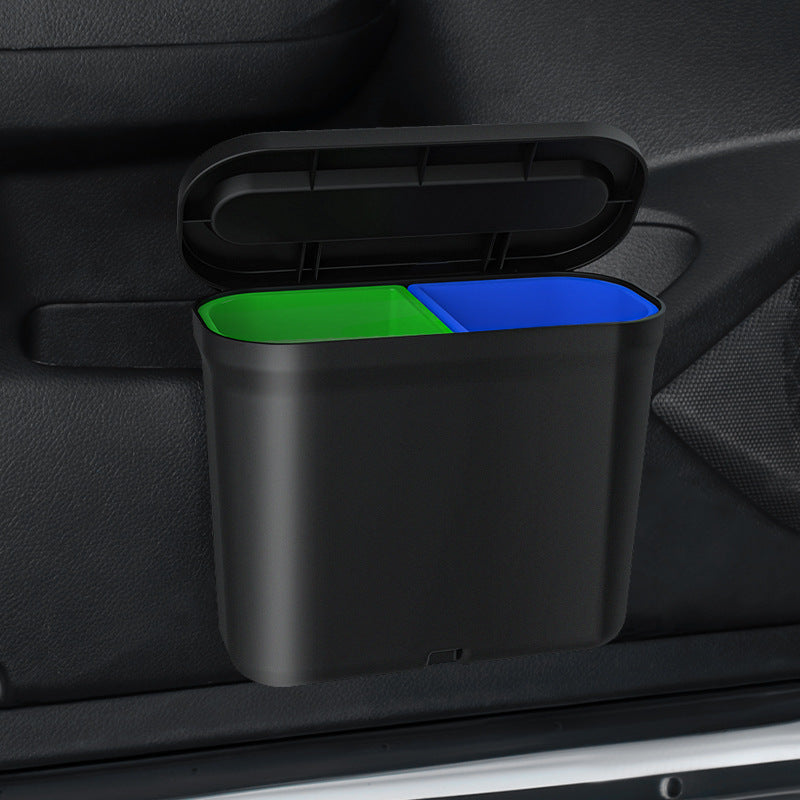 Suspended Vehicle-Mounted Trash Can In-Car Multifunctional Trash Can For Creative Vehicles