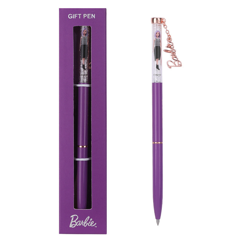 Black Pen Metal Pendant Pen Ins Japanese Color Gel Pen Blue Black Pen Color Pen Color Pen