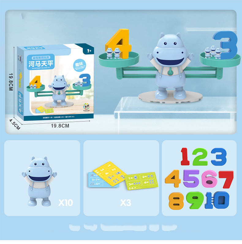 Digital Balance Scale Puzzle Board Game
