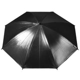Black Inner Silver Reflective Umbrella Photography Umbrella