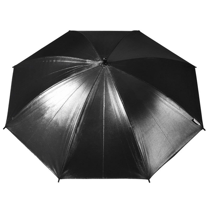 Black Inner Silver Reflective Umbrella Photography Umbrella