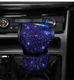 Car Gear Cover Blue Diamond Handbrake Cover Gear Cover