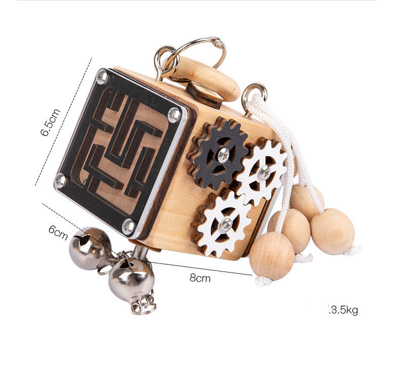 New Busy Block Gift Gifts Boys And Girls Use Their Brains Baby Early Education Educational Building Blocks Children's Wooden Toys