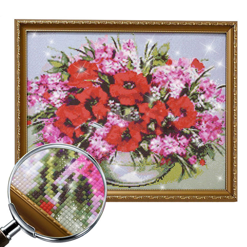 Diy Digital Oil Painting Diamond Painting Living Room