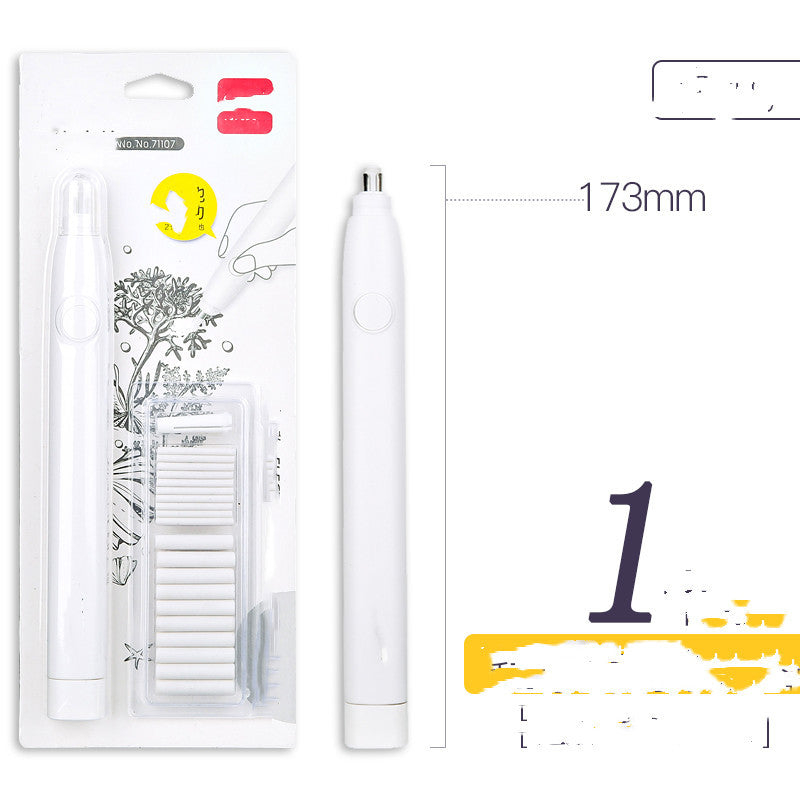 Deli Electric High Gloss Rubber Eraser Primary School Students