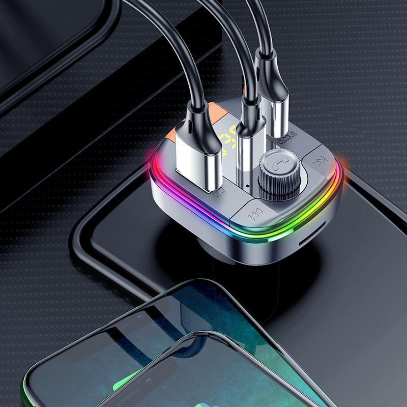 Мошин MP3 Bluetooth Player PD QC3.0 пуркунандаи барқи мошин