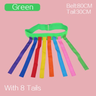 Catch The Tail Vest Pull The Tail Kindergarten Toys Children Sticky Jerseys Sense Integration Training Equipment Outdoor Sports Games