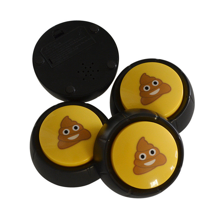 Round Squeeze Box Toy Electronic Sound Button