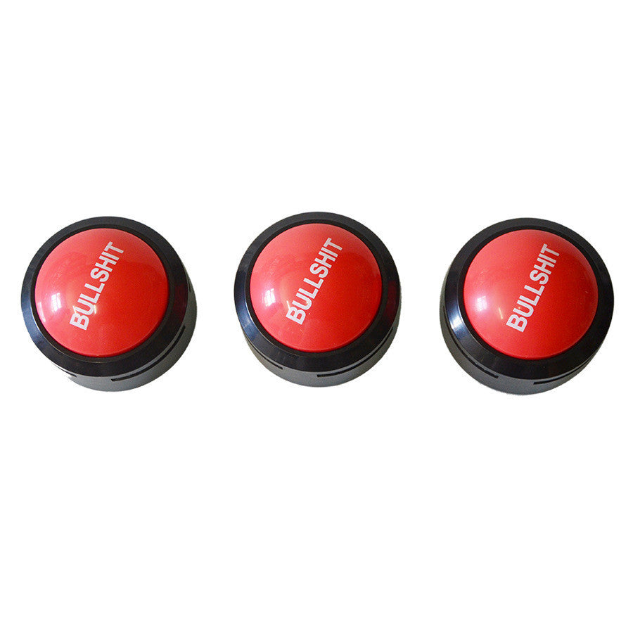 Round Squeeze Box Toy Electronic Sound Button