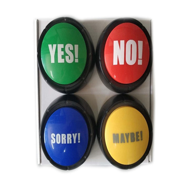 Round Squeeze Box Toy Electronic Sound Button