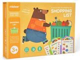 Mideer Milu Shopping List Children's Board Games Cognitive Card Memory Computing Educational Toys