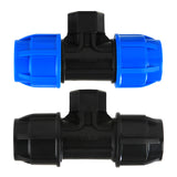 Pe Pipe Fittings Inner Wire Tee Inner Teeth Tee 32X25 Special-Shaped Variable Diameter Tee Plastic Union Fittings 1 Inch