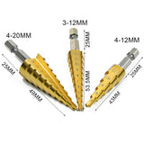 Step Drill Pagoda Drill Step High Speed Steel Drill Bit