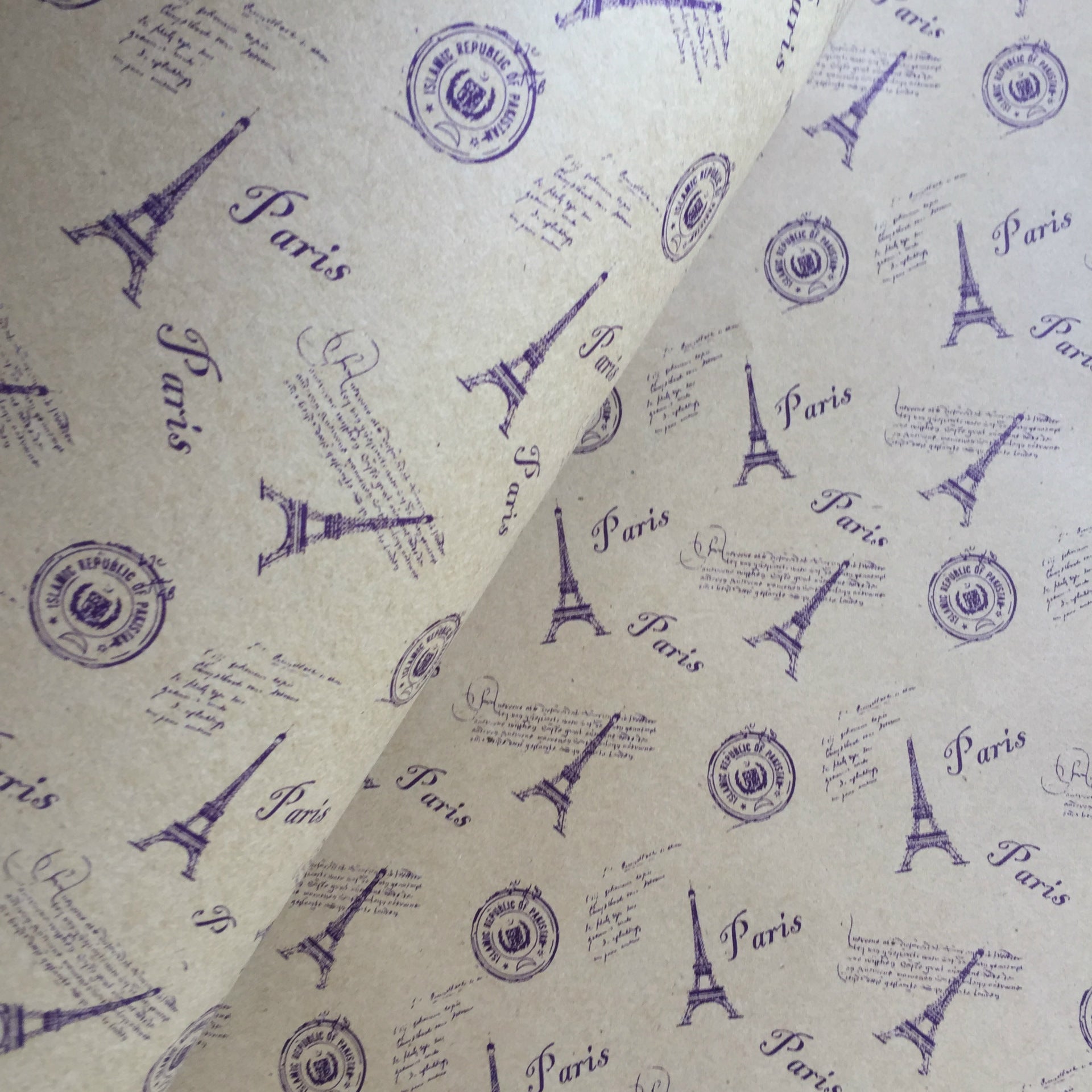 Wholesale Kraft Paper English Newspaper Cartoon Bouquet Wrapping Paper Small Gift Wrapping Paper Bag Book Cover Packaging Material