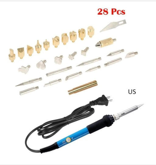 Soldering iron welding