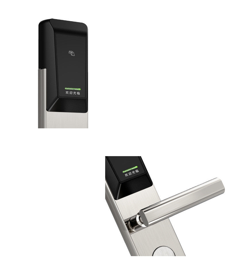 Swipe Electronic Stainless Steel Smart Lock Apartment Hotel Hotel Door Lock