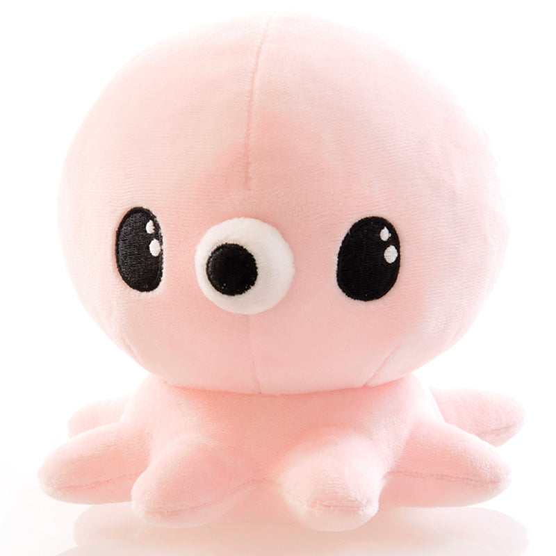 Down Cotton Small Octopus Plush Toy Cute Small Decorations Multi-color Dolls