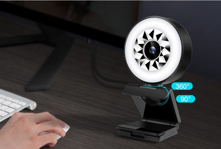 Камераи компютерии USB 1080P Fill Light Beauty Uvc Songhan Камераи компютерӣ 2 миллион камераи компютерӣ