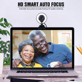 2K Touch Computer Camera Usb Live Hd Computer Camera Fill Light Camera