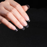 Wear Transparent Manicure Patch, Transparent Hand And Foot Nail Patch, Fake Nail, Wholesale Transparent Nail Patch