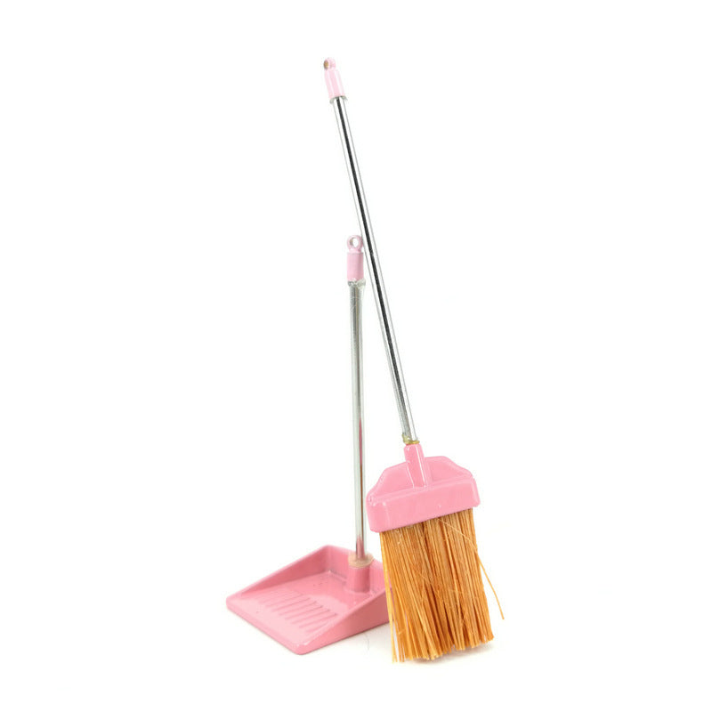 Mini Model Powder Broom Trash Shovel Dollhouse Doll House Model Scene Accessories Mini Kitchen