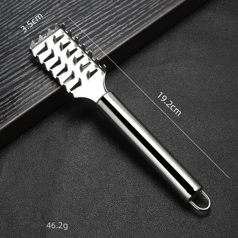 Fish Scale Peeler Creative Stainless Steel Fish Scale Planer Kitchen Supplies Small Tools Scaler Hair