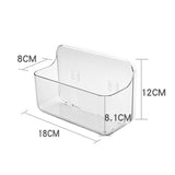 Kitchen And Bathroom Free Perforated Velcro Storage Box