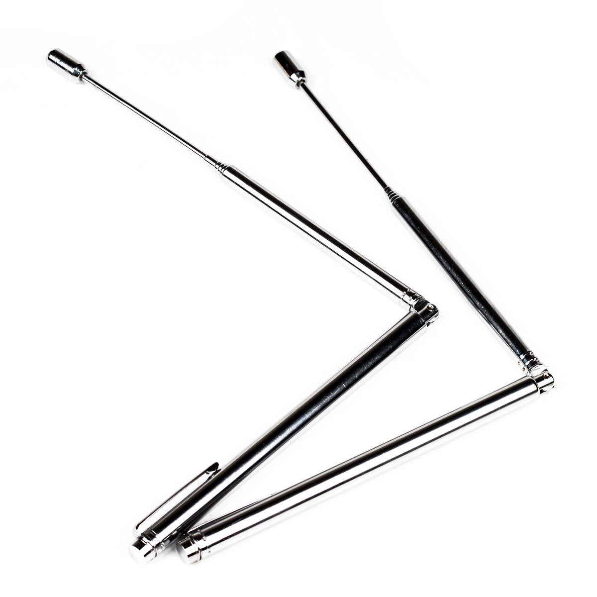 2Durable Adjustable Measuring Instrument, Divination Accessories, Stainless Steel Push Rod For Water Detector