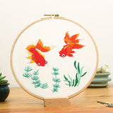 Hand-Embroidered Material Package Chinese Style Needlework Suit