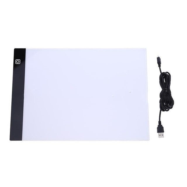 Two Size Drawing Boards A5 And A4 Are Used For 5D Diamond Painting With 3 Brightness Levels Usb Power Supply