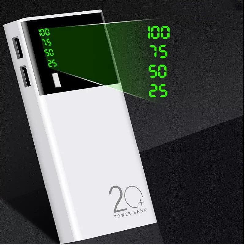 Бонки нави барқи 20000Mah Бонки барқии Black Райс Банки барқии фармоишӣ