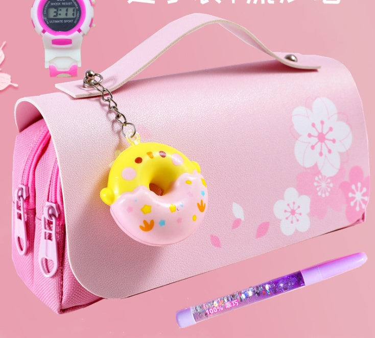Simple Large-Capacity Stationery Box