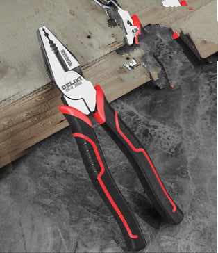Delixi Vise Multifunctional Universal Diagonal Pliers Needle Nose Pliers Hardware Tools Daquan Wire Cutters Electrician