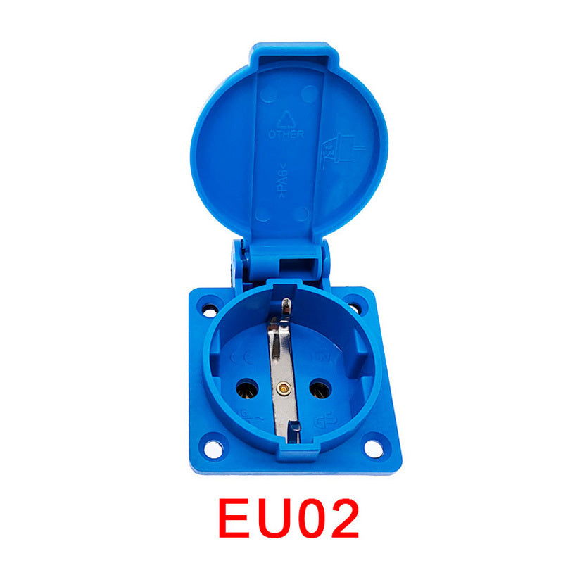 Waterproof Sockets For Machines Exported To Europe