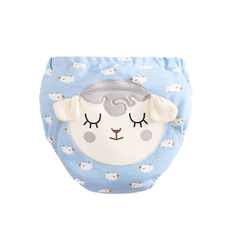 Baby Learning Pants Leak-Proof Diaper Pants Cotton Breathable And Washable